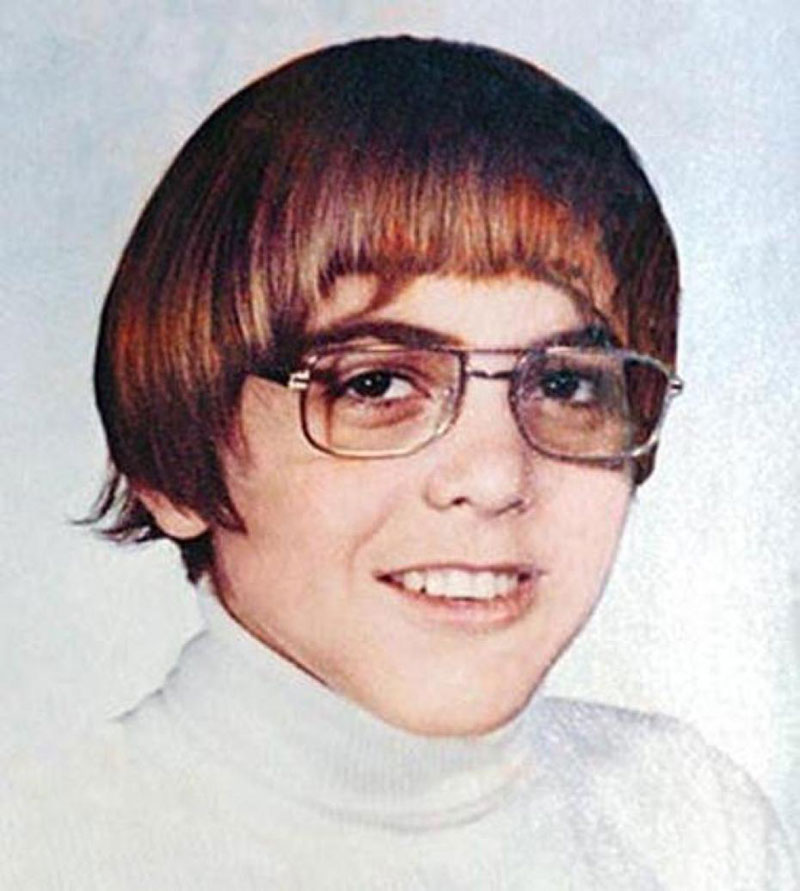George Clooney jeune / Young George Clooney © Photo sous Copyright