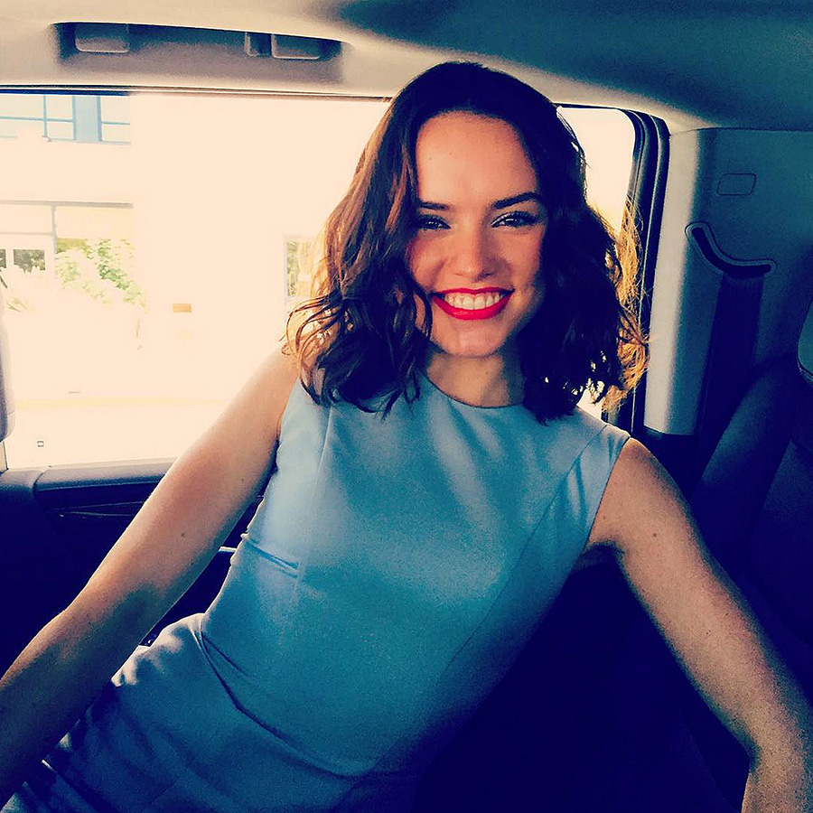 Daisy Ridley - D23 - Blue ambiance © Photo sous Copyright 
