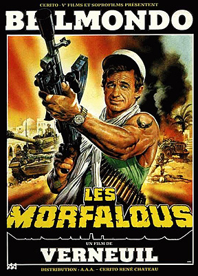 affiche film jean-paul belmondo - les morfalous