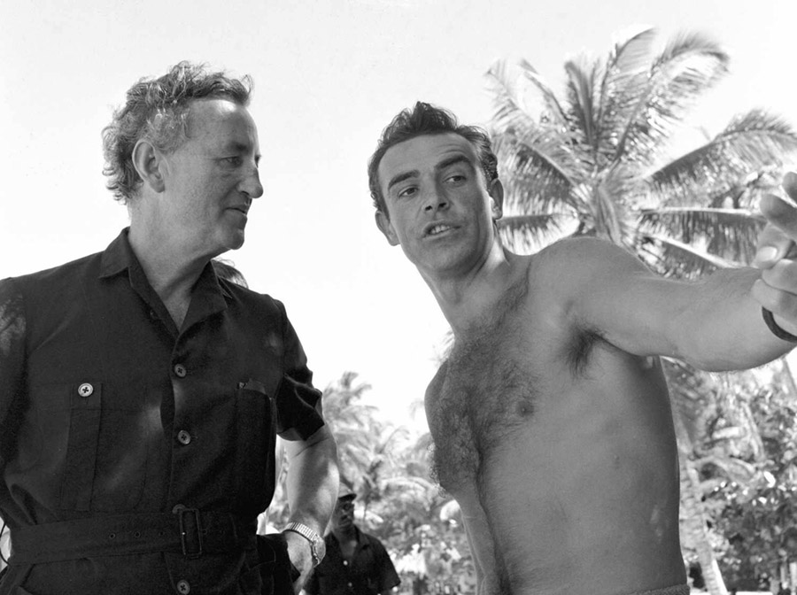 Sean Connery et Ian Fleming © Photo sous Copyright
