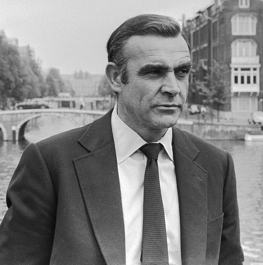 Sean Connery à Amsterdam pour le film Diamond are forever - 1971 © Photo sous Copyright