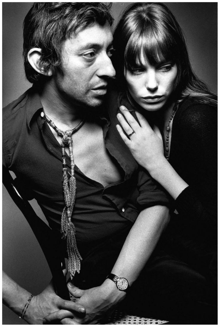 Serge Gainsbourg et Jane Birkin / Copyright Jeanloup Sief