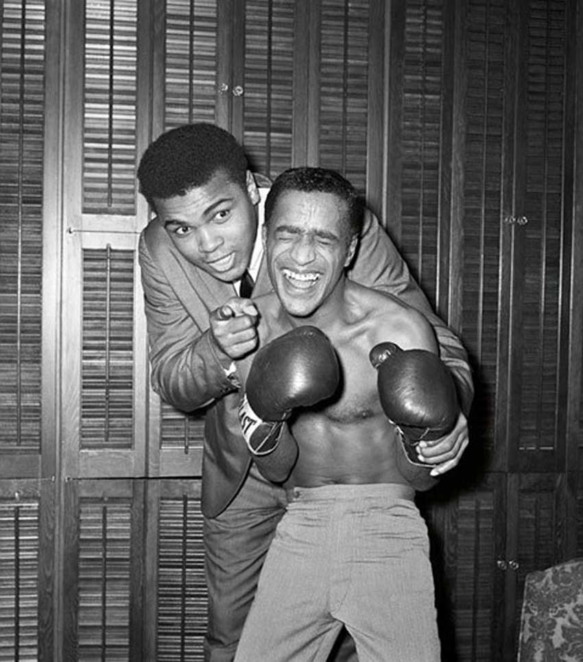 Muhammad Ali et Sammy Davis Jr © Photo sous Copyright