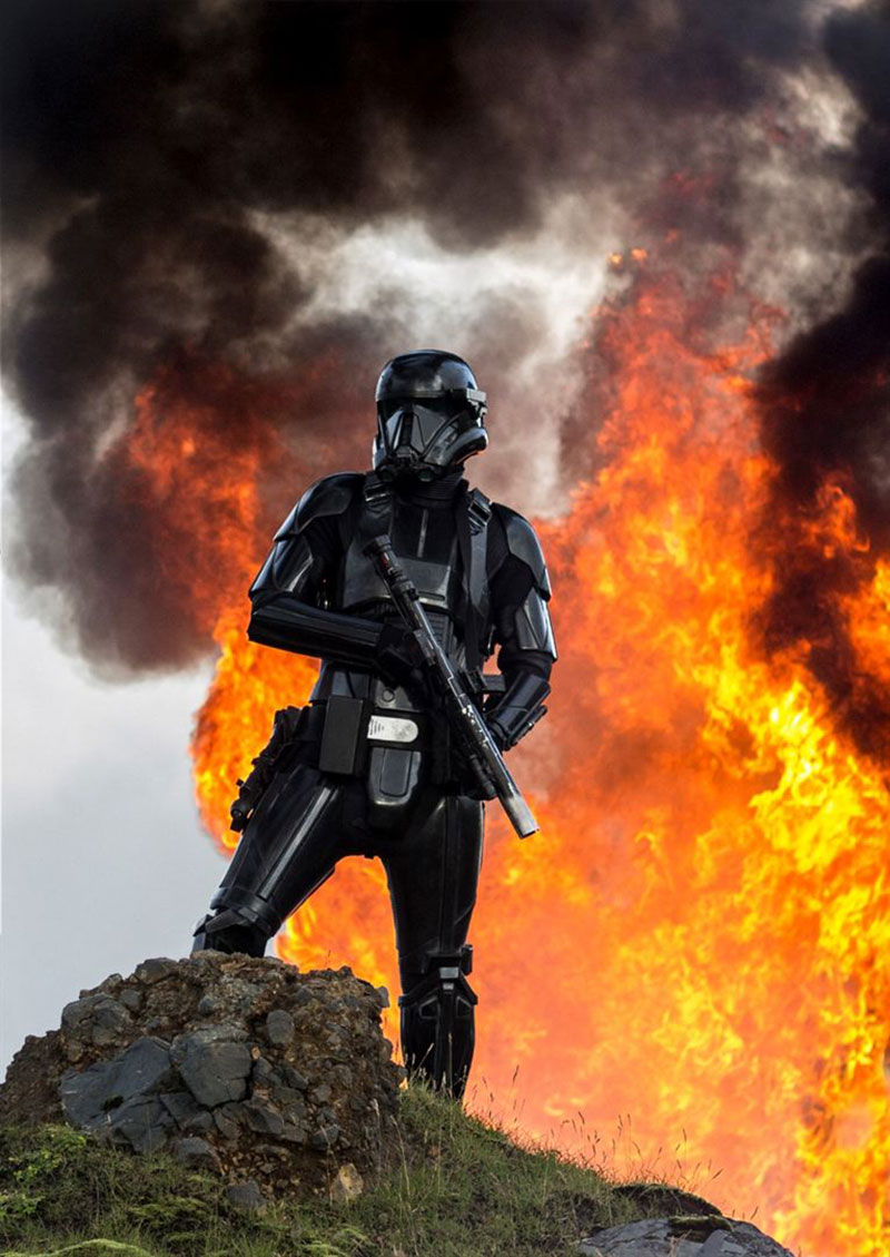STAR WARS - Rogue one -les plus belles photos du film © Photo sous Copyright - georges lucas - etoile noire - stormtrooper