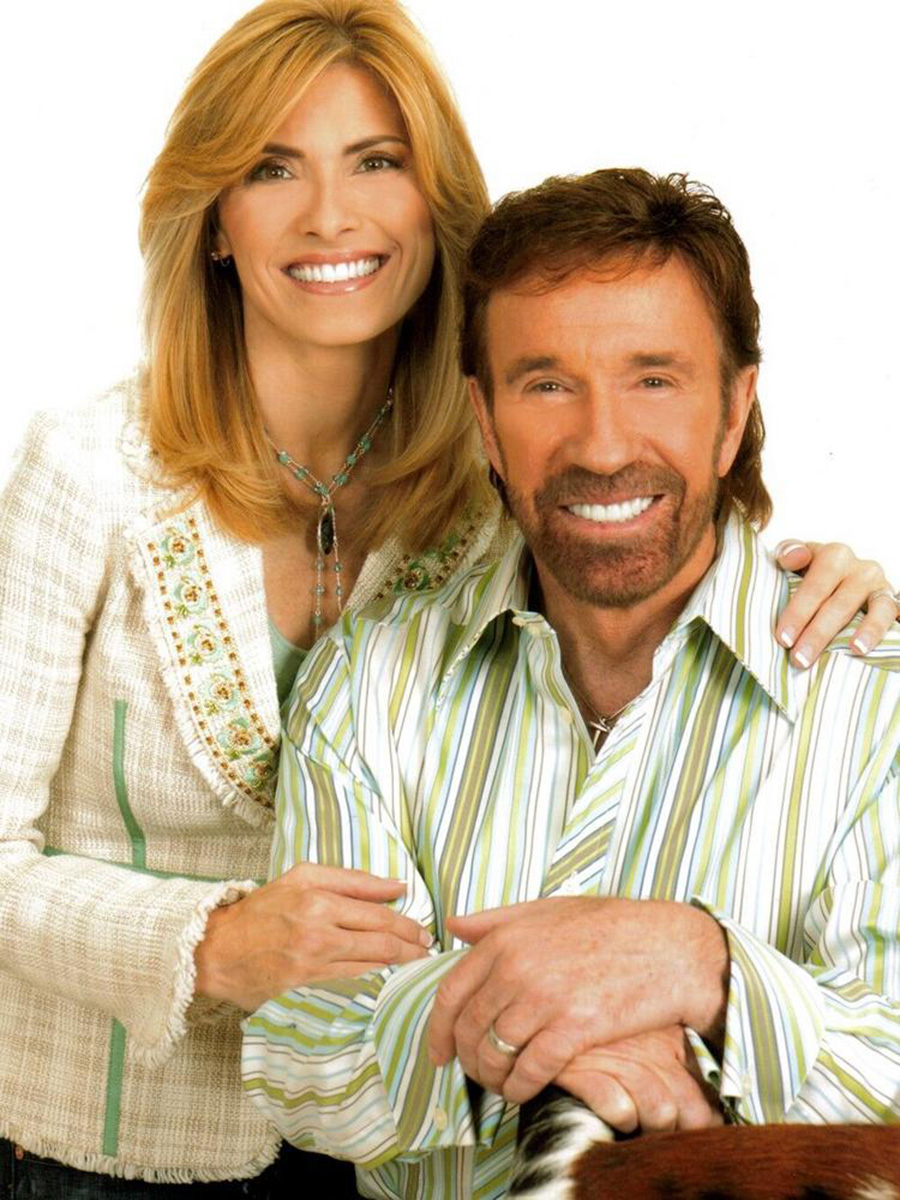 Chuck Norris et sa femme Gena O'Kelley © Photo sous Copyright