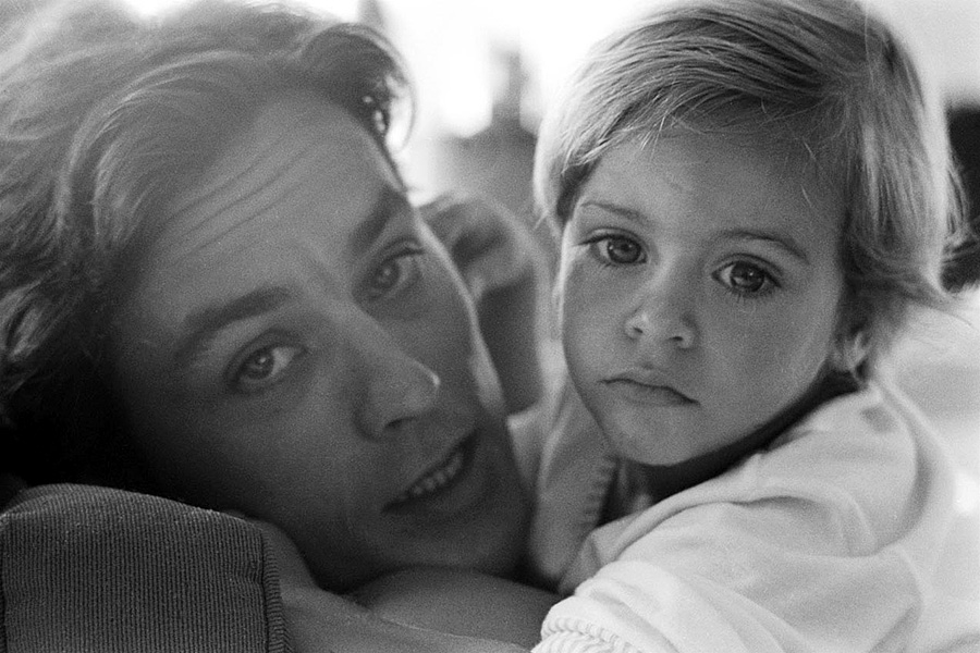 Alain Delon et son fils Anthony © Photo sous Copyright