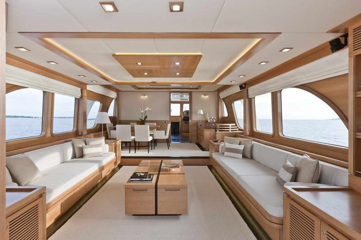 yacht plus interior
